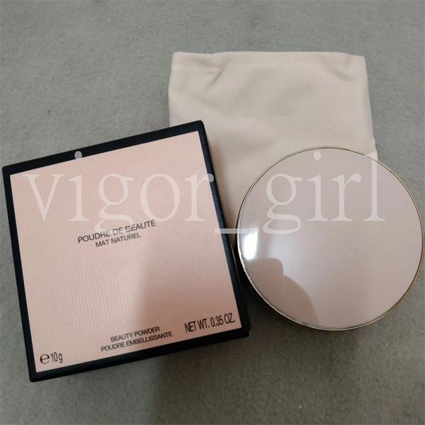 

brand pressed face powder makeup beauty foundation mat nature with handbag pouder de beaute embellissante 3color stock