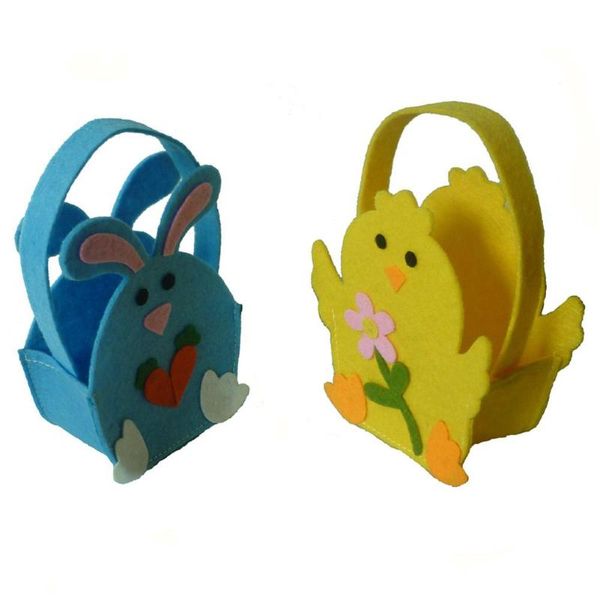 

easter bag chick snack bag gift tote for kids candies goodies easter baskets