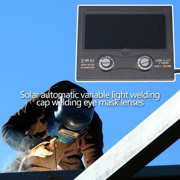 

durable delicate design solar auto darkening welding helmet shading grinding welder goggles mask shade
