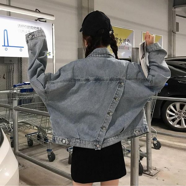 

wholesale 2019 new spring summer autumn selling women's fashion netred casual denim jacket bp88021, Black;brown