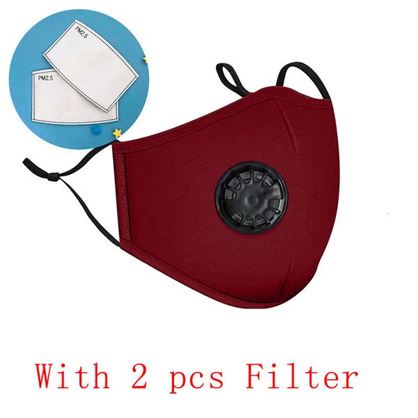 

valve factory fashion cotton breathing face breathable protective mask dust-proof smoke proof washable reusable cycling pxhvt