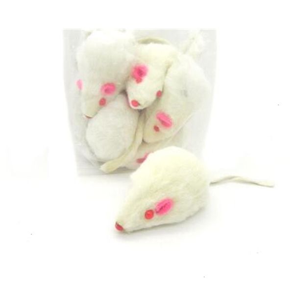 

for real rabbit fur cat shipping toys mouse with sound 100pcs/lot