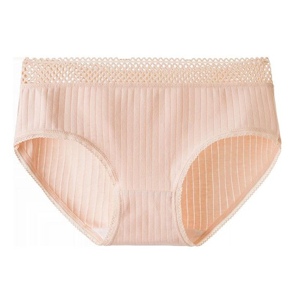 

10 pcs/lot wholesale women panties underwear comfort intimates lingerie middle-rise female briefs td 052#, Black;pink