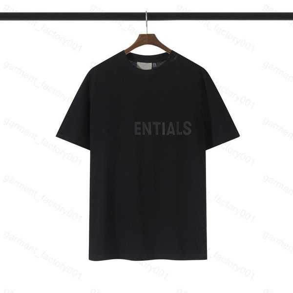 

brands designer luxury men's t-shirts summer 21ss women mens ess white t shirts tee brand hoodies jacket reflective ow angels fg shirt, White;black