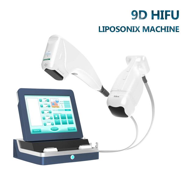 Hifu Machine Liposonix Perdita di peso Dimagrante Ultrasuoni Grasso Rimozione Salon Uso domestico Macchine 9D Attrezzatura per la bellezza del viso