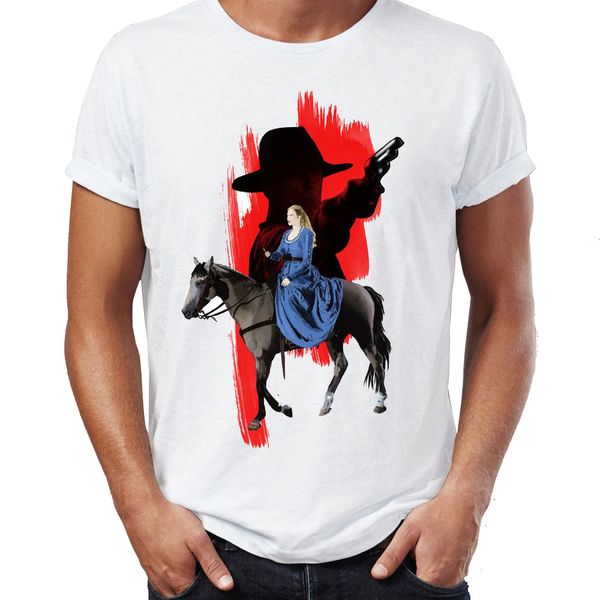 

men's t shirt westworld dolores and william the maze artwork awesome tee sport hooded sweatshirt hoodie