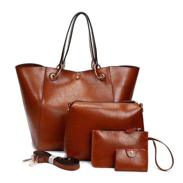 

wxfbbaby brand new large composite bags for women luxury fashion 6 colour shoulder bags european american style women's handbag