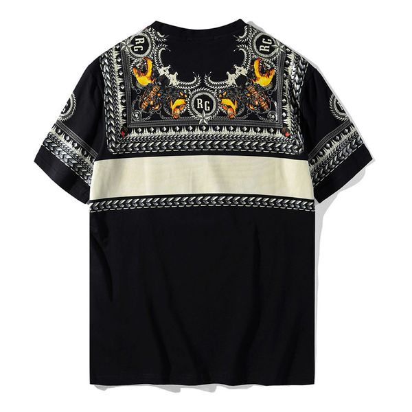 

20ss summer mens stylist t shirts fashion casual couples short sleeves comfortable print men women black tees size s-2xl, White;black