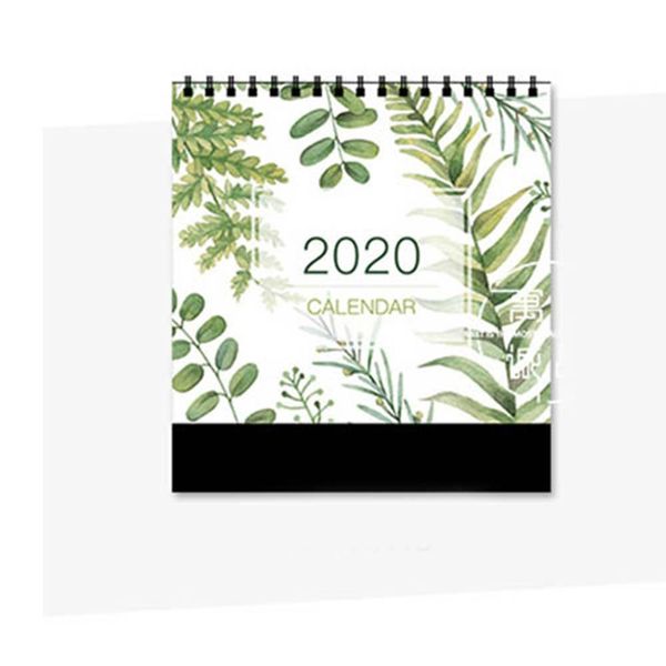 

2020 calendar retro van gogh illustrations leaf desk calendar organizer schedule planner notebook office school supplies qylwbm mywjqq, Purple;pink