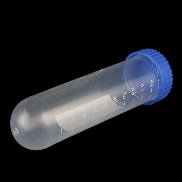 

50ml screw cap round bottom centrifuge tube plastic test tubes with scale laboratory ample vial container lab suppli bbywfk