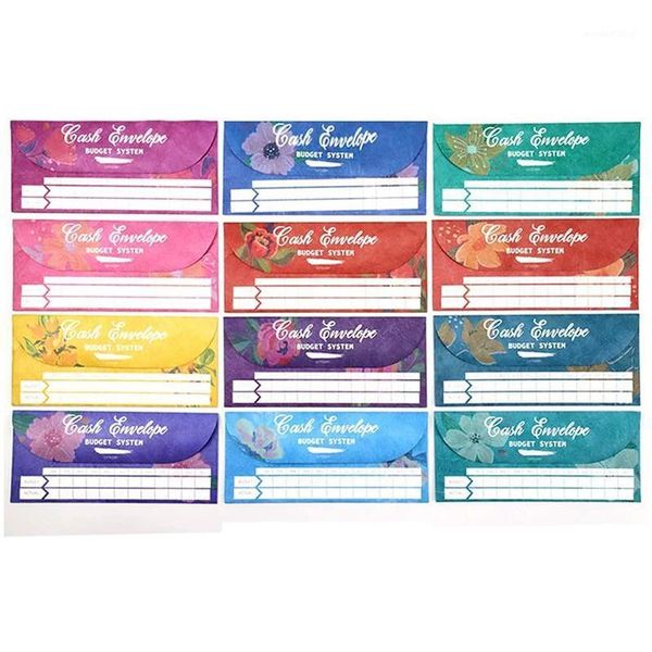 

12 pack cash envelopes for budget system money envelopes for budgeting and saving reusable and water resistant1