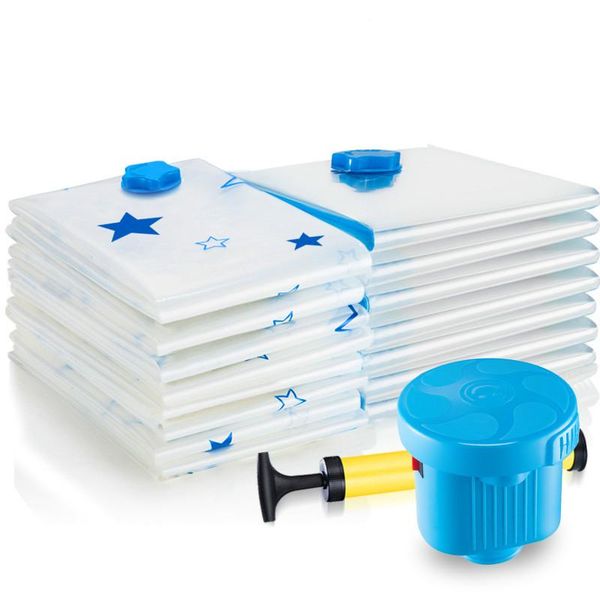 

storage bags vacuum bag home organizer transparent border foldable clothes seal compressed travel saving space package