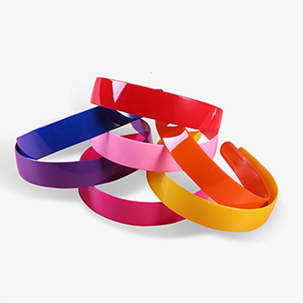 

new fashion headwear solid resin hairband hoop headband for women bezel with teeth girls band hair accessories