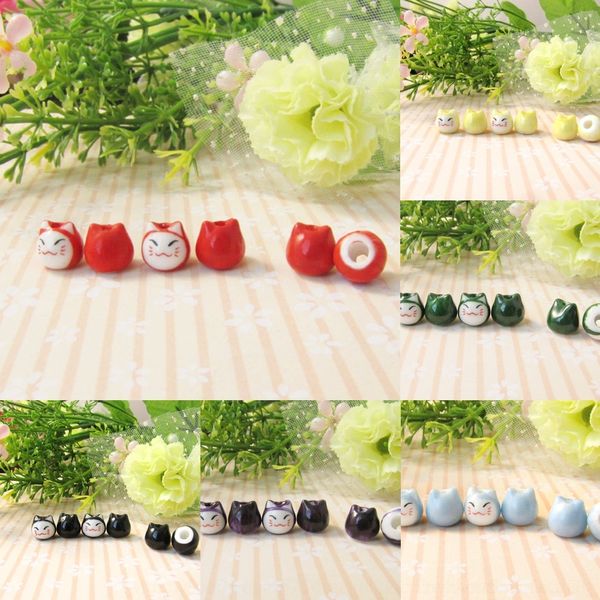 

vqf9h nine color accessories head accessories color cat catnine beads 288naked cat knitting bracelet loose sk8ub, Golden;silver