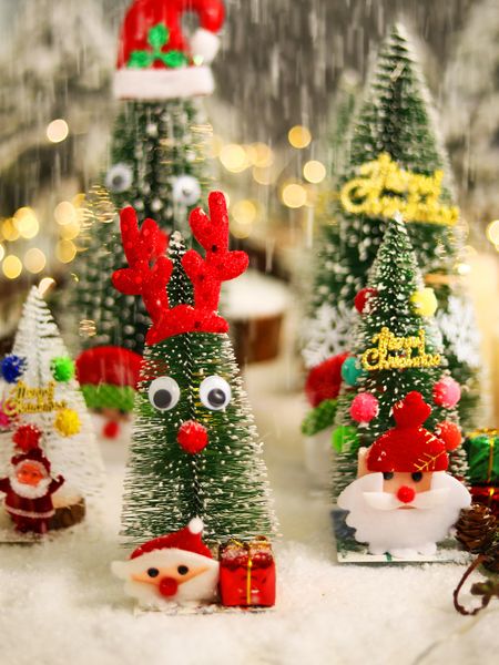 

and wei decorations small flower tree box christmas eve company event gift