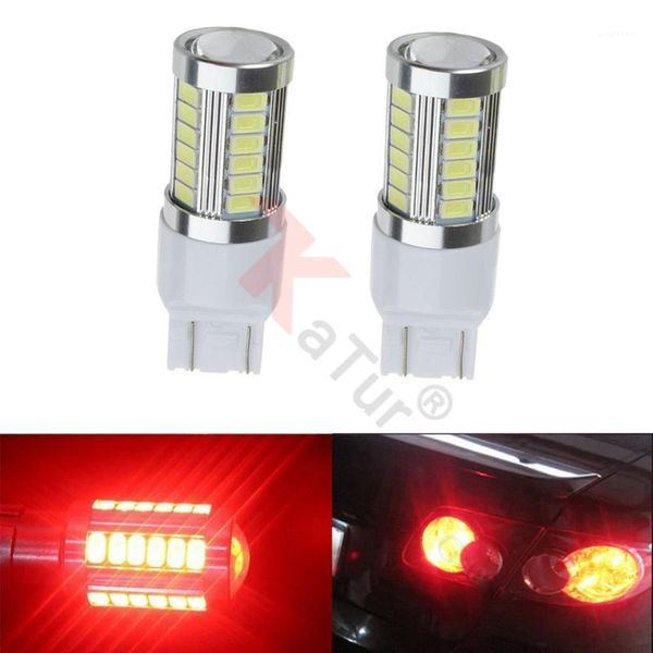 

2pcs super bright 7443 led lamps for cars slamp backup lights interior rv camper bulbs red white blue led 12v 3.6w by katur1