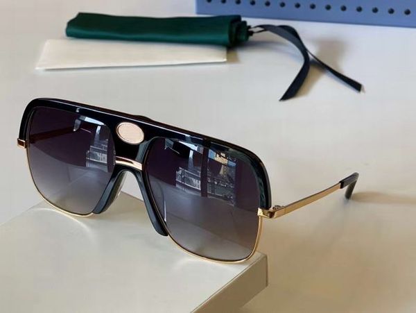 

cool rectangle black grey shaded sunglasses 0478 sonnenbrille occhiali da sole fashion sunglasses shades with box, White;black