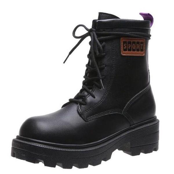 

boots 2021 winter plush warm solid color womens riding high heel thick with casual ankle women shoes, Black