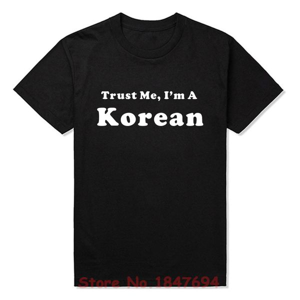

new summer style trust me i'm a korean funny korea country pride south casual short sleeve tees hooded sweatshirt hoodie men t shirt