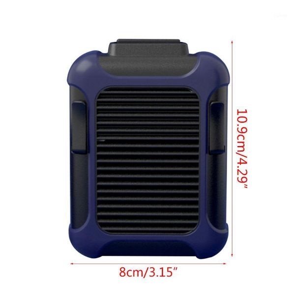 

electric fans usb mini fan rechargeable waist clip with 3-level speed, adjustable wind dir1