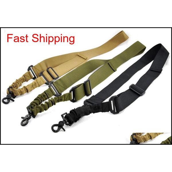 

single point sling for ar-15 m4 tactical adjustable bungee one point gun sling rifle shoulder strap 4klgj