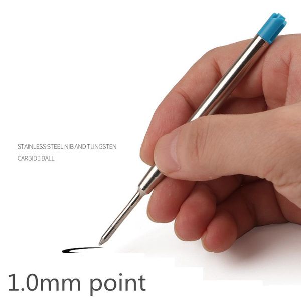 

ballpoint pen ink refills 98mm length 1.0mm point, Black;red