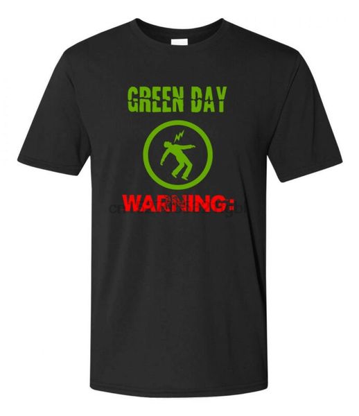 

green day warning logo punk white black vintage grey gift shirt sport hooded sweatshirt hoodie