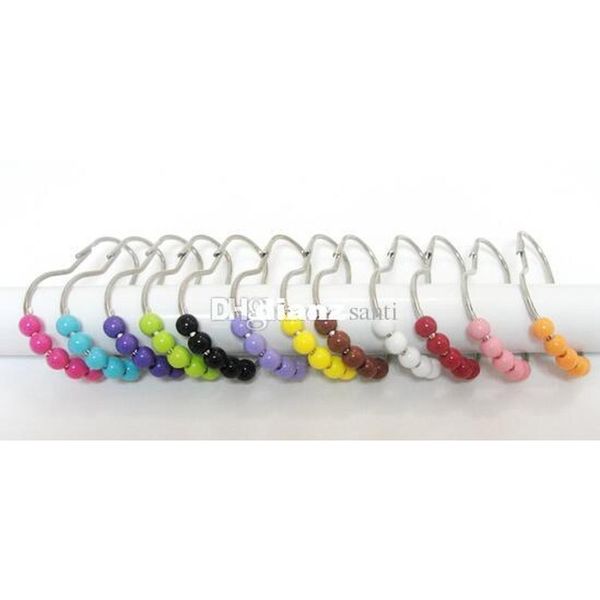 

colors acryl polished satin nickel 5 roller ball shower curta sqcxdm dh_seller2010