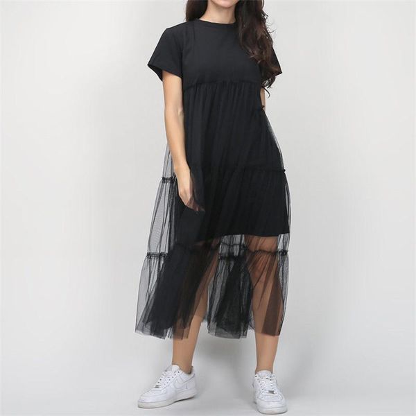 

casual dresses stylish women dress leather short round firm evening company ball prom summer cotton one piece, Black;gray