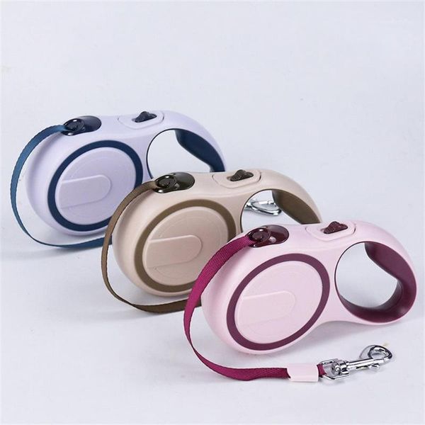 

3 m/5m automatic retractable traction rope leashes pet leads for dogs1