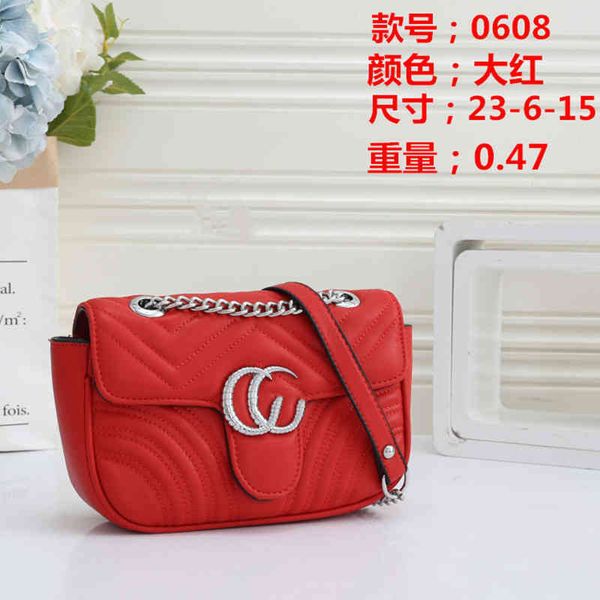 

2022 factory wholesale new fashion sewing chain single shoulder slant span bag portable simple versatile