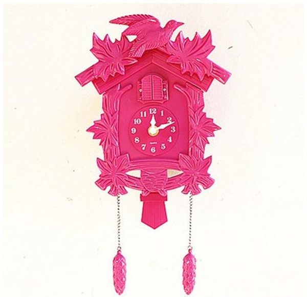 

cuckoo clock living room wall bird alarm watch modern brief children decorations home day time alarm bbypob lipper