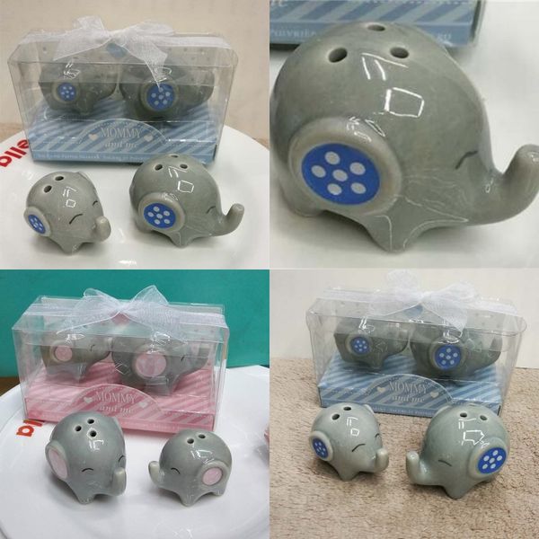 

seasoning pot mother and son little big elephant spice jar wedding favors giveaways gift salt pepper bottle home furnishing articles 3 3by p