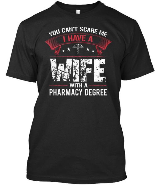 

смешная футболка! вы не можете scare me i have a wife с фармация стандартный унисекс футболка летняя майка с капюшоном спорта hoodie