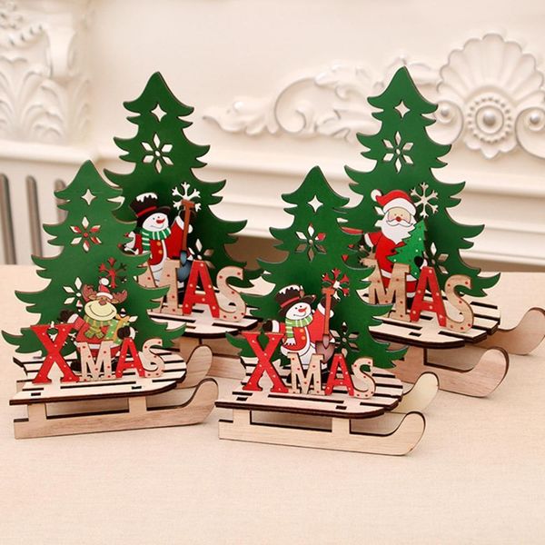 

qifu christmas tree shape wooden pendants xmas ornaments christmas decor for home navidad 2019 diy gifts happy new year 2020 bbywts