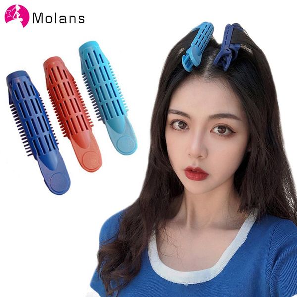 

hair accessories molans soild color curler magic cushion rollers clips hairstyle design salon or home use hairdressing tool