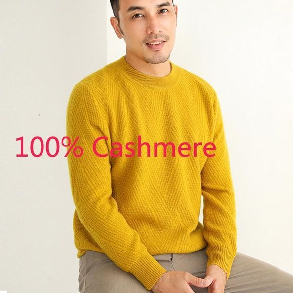 

men's sweaters arrival men thickened half high round neck young casual computer knitted pullovers 100% cashmere sweater size s  l xl 2, White;black