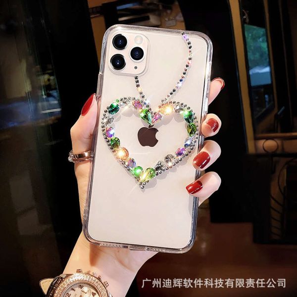 

11promax mobile suitable case, for phone japan and korea x all inclusive transparent water drill, love 12 tide hdnu