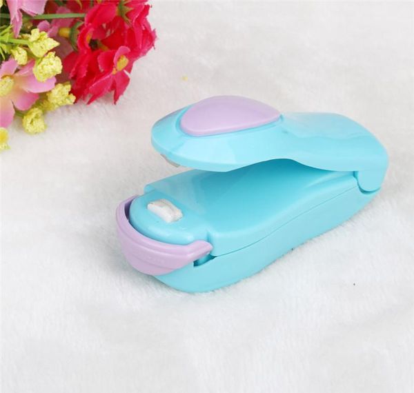 

portable mini heat sealing machine impulse sealer seal packing plastic bag work with bat wmtbst dayupshop