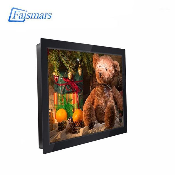 

monitors computer display 12.1 inch 1024x768 lcd monitor vga dvi interface with tft metal case rack mount hd portable display1