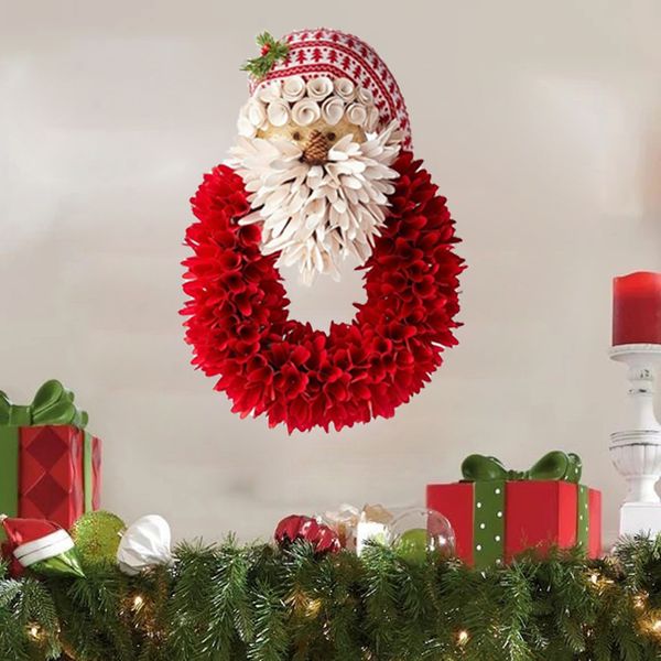 

wreath christmas window village paste stickers decorations party for home ornament table decor 2020 xmas gift new year