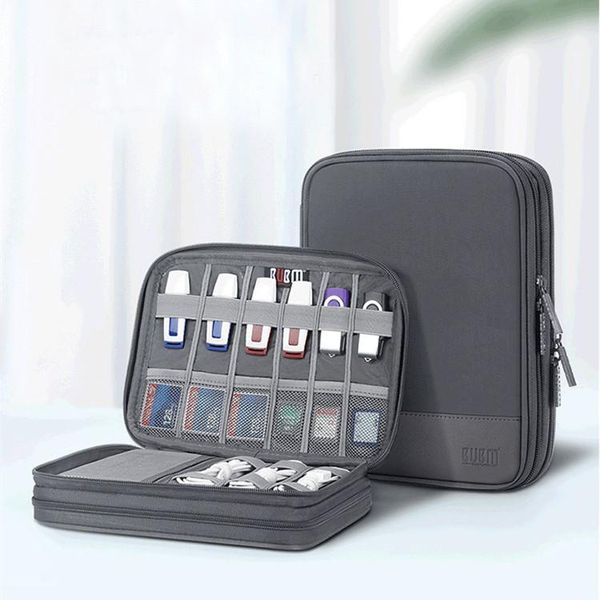 

multifunction storage bags travel data line power bank organizer packs headset cable digital finishing case accessories supplies