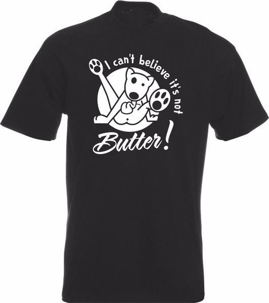 

sport men's summer t-shirt 2019 t shirt men clothing i can't believe it's not butter dog doggy bum lick tee shirts