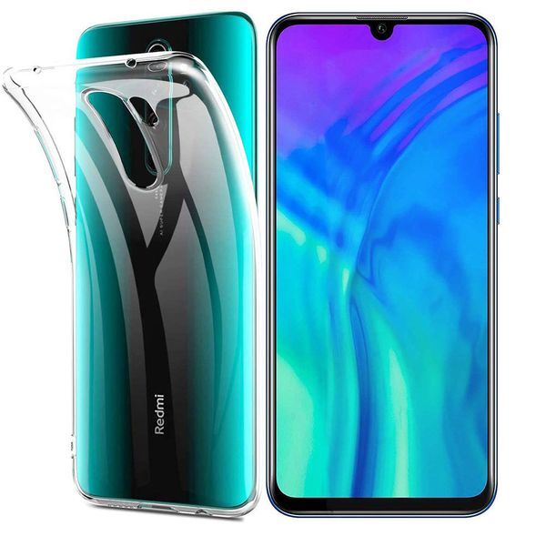 Silikonhüllen für Xiaomi Redmi Note 8 T Pro Mi 10 9 SE Lite 9S 7 7A 8A K30 K20 9T 8T A3 Mi10 Klare Abdeckung Funda Telefonzubehör