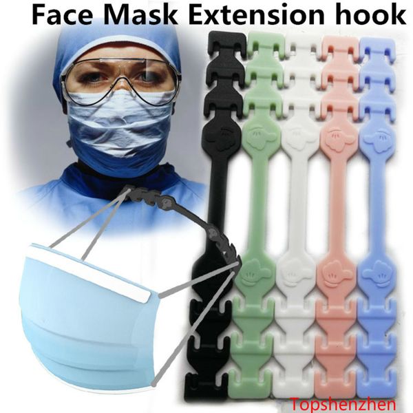 

gear adjustable mask ear third extension anti-slip grips hook face masks buckle holder adjustable face mask hook ear buckles3wj