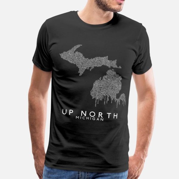 

up north michigan t shirt fun breathable sportswear tracksuit hoodie sweatshirt