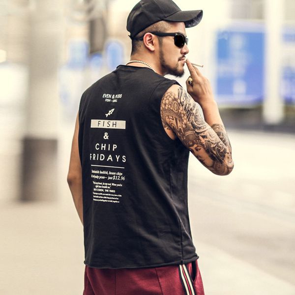 

2021 the new skillful gymwear thin tank no mangoes men' casual ombro t-shirt t990 dvwk, White;black