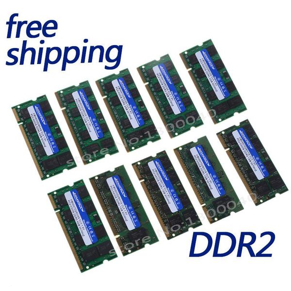 

kembona lapfor intel ram ddr2 1gb/2gb/4gb 533mhz/667mhz/800mhz 1.8v pc2 6400 53001g 2g ram notebook memory 200pin