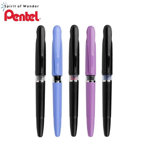 

1pc pentel tradio trj50 gel pen sketch pen 0.7-2.0mm quick drying flexible tip black/blue/red colors for drawing