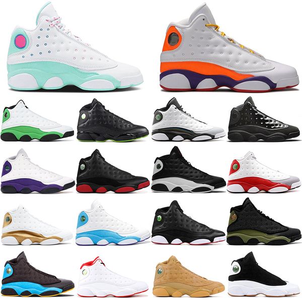

2020 13 13s jumpman flint 2020 basketball shoes mens womens lucky green soar playground lakers sports sneakers trainers size 40-47